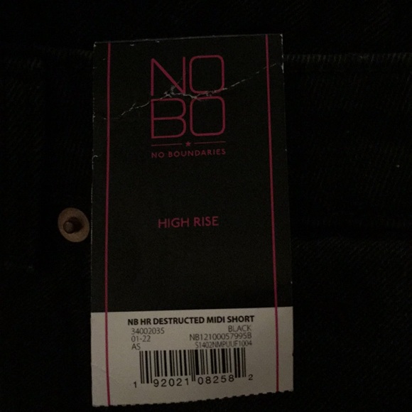 NEW  DISTRESS SHORT SIZE 21 HIGHRISE - Picture 3 of 3